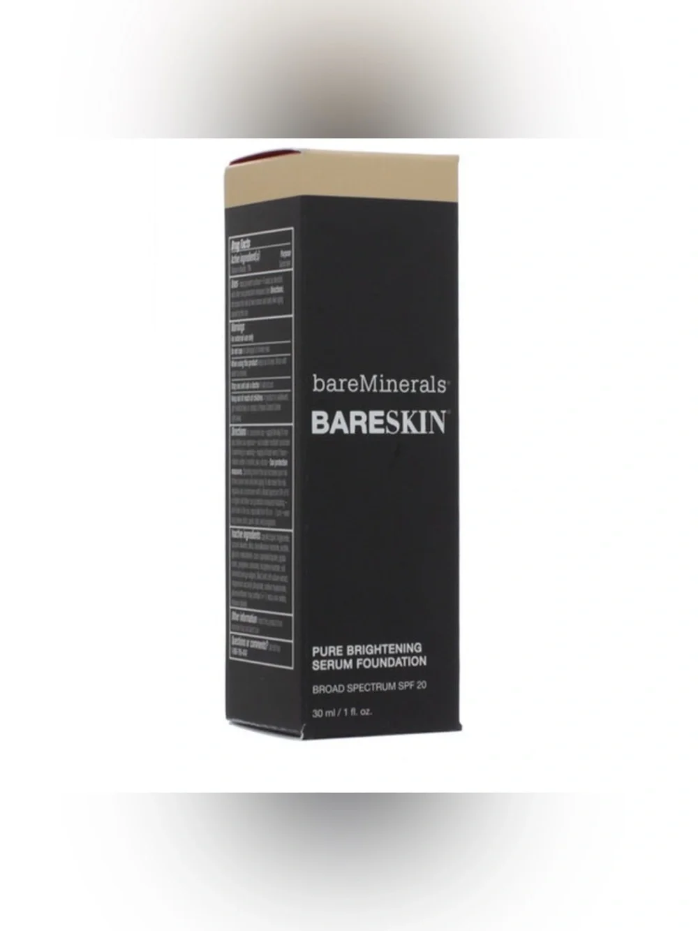 bareMinerals Bareskin Pure Brightening Serum Foundation (BARE SHELL 02) ~1 fl.oz